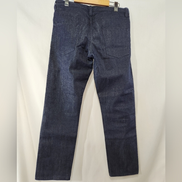 NWOT DUTIL DENIM The Quintessential Slim Straight Raw Denim Jeans Made USA sz 31 - Picture 8 of 10